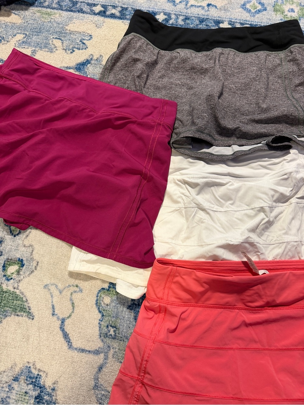 LOT OF 4 - lululemon athletica Skorts - size 10